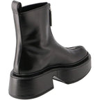 Wedge Boots - Black - Women