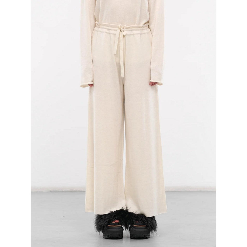 Trousers - Light Pastel Yellow - Women