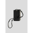 Petite Maroquinerie Flap Phone Case - Black - Homme