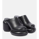 Mule Ballerina Flats - Black - Women