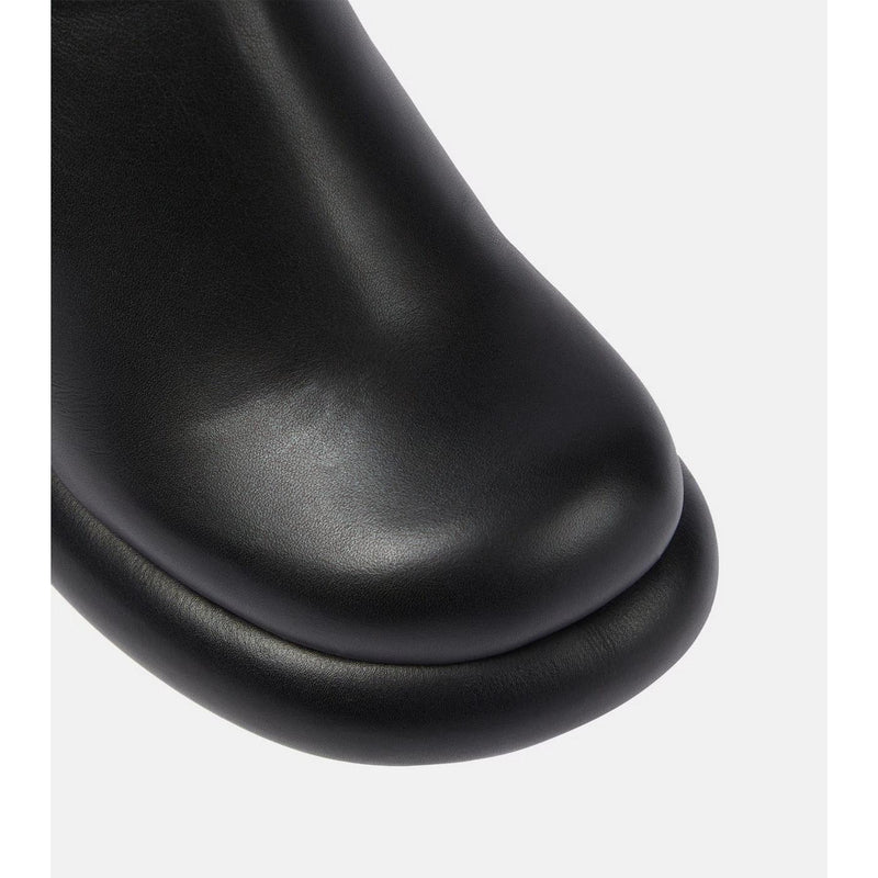 Mule Ballerina Flats - Black - Women