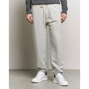Pant B Wide Pleated W Belt Aw Trousers - Gray - Men