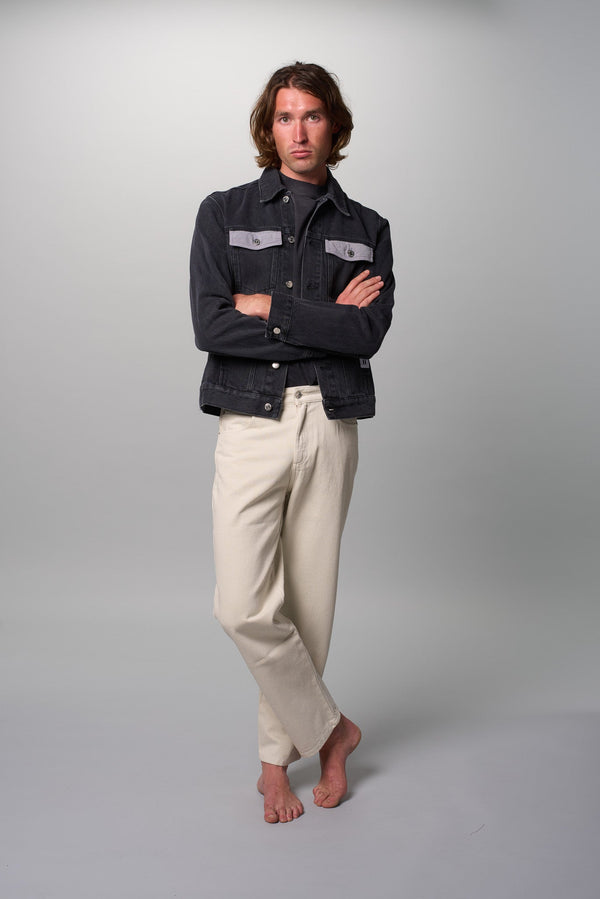 Jeansjacke Jim Anthrazit