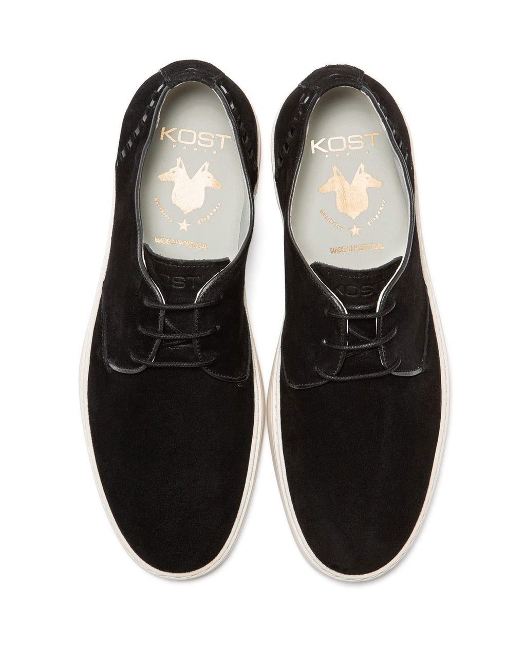 Derbies Jim - Noir/Ecru
