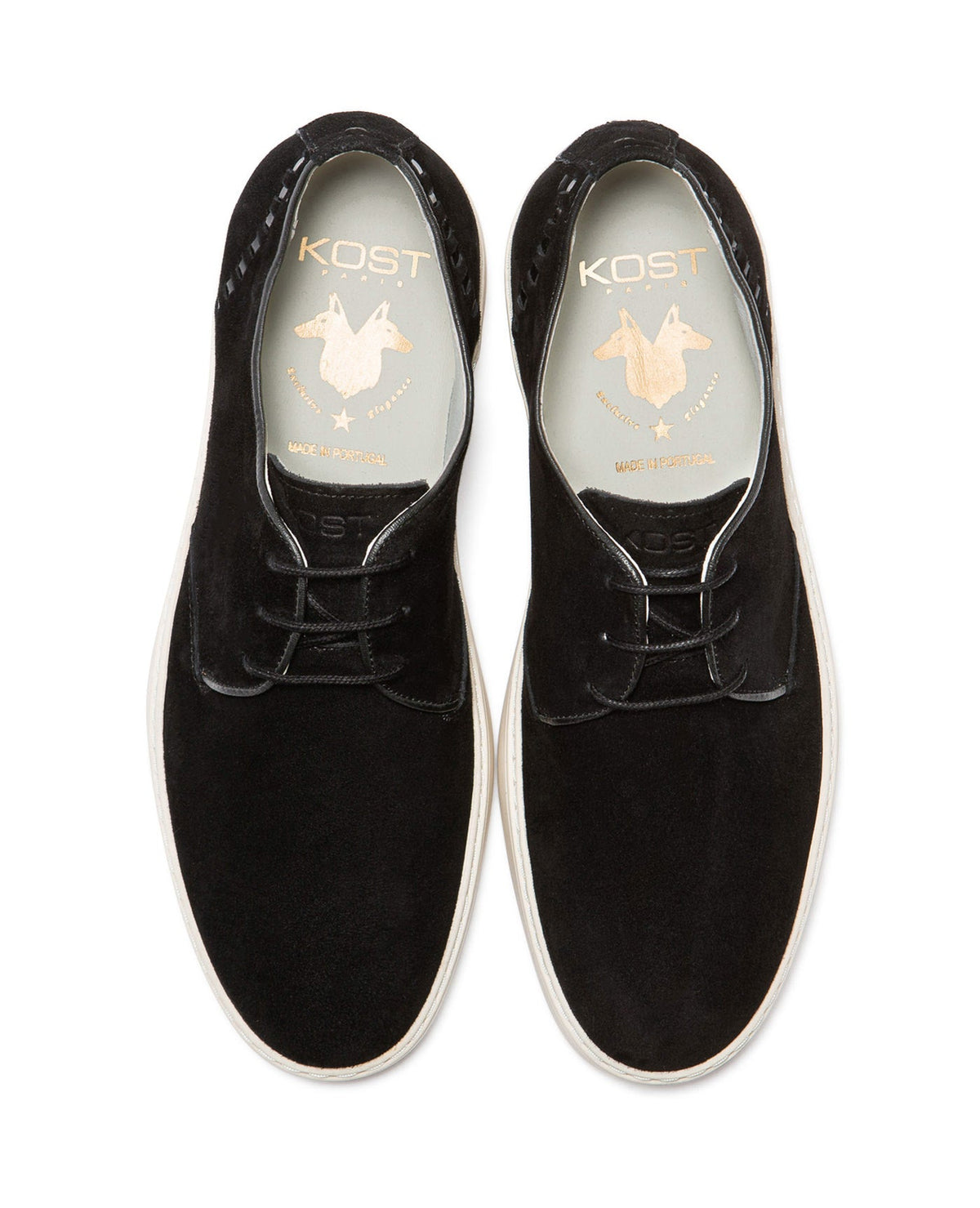 Derbies Jim - Noir/Ecru