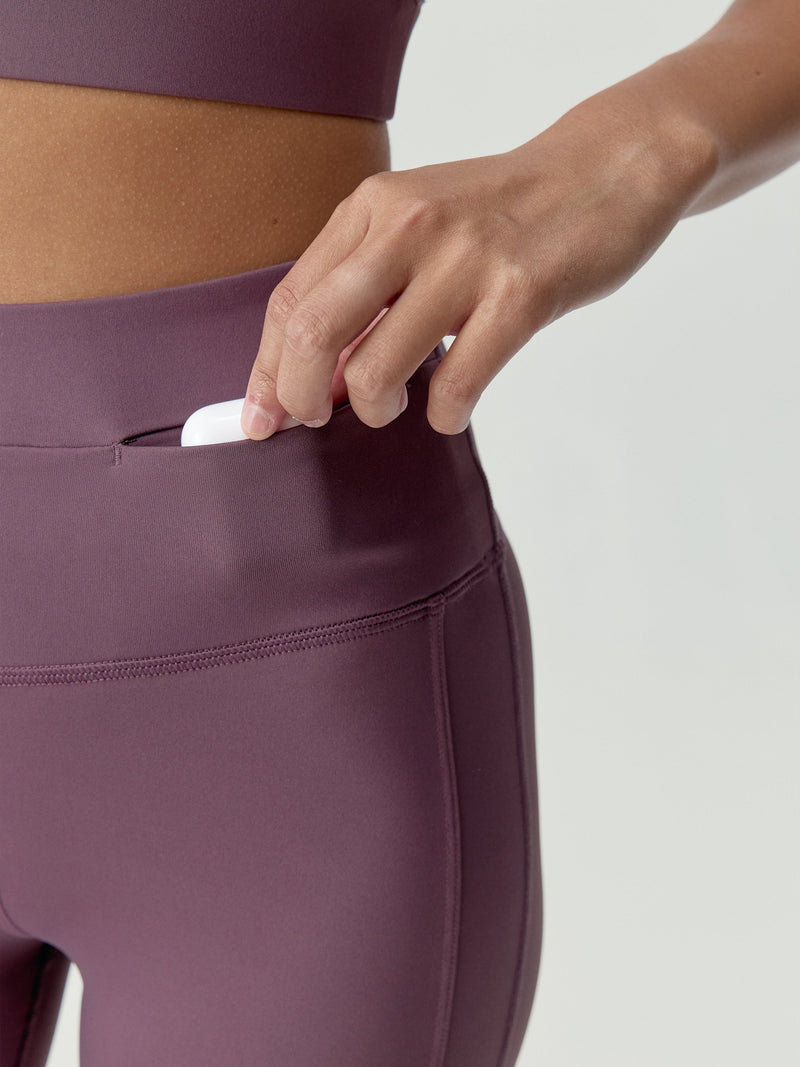 Legging Jin - Cerise Noire - Femme