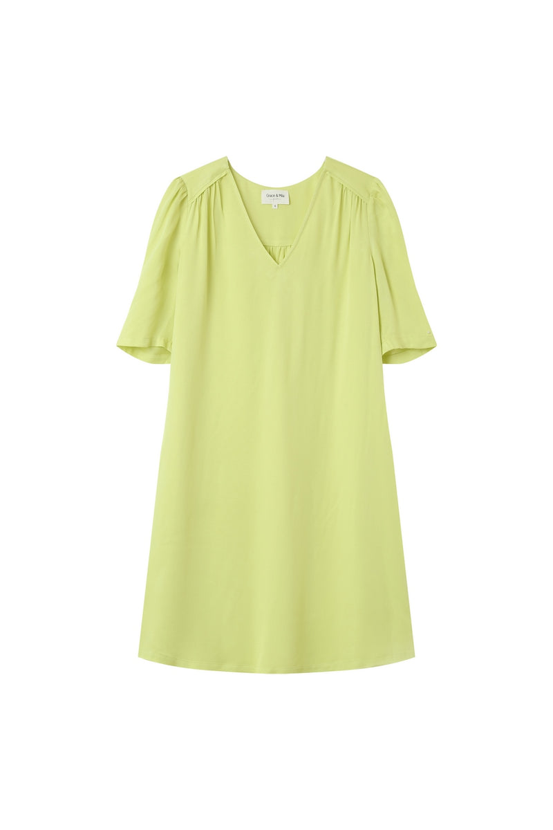 Robe Courte Jinette Kiwi
