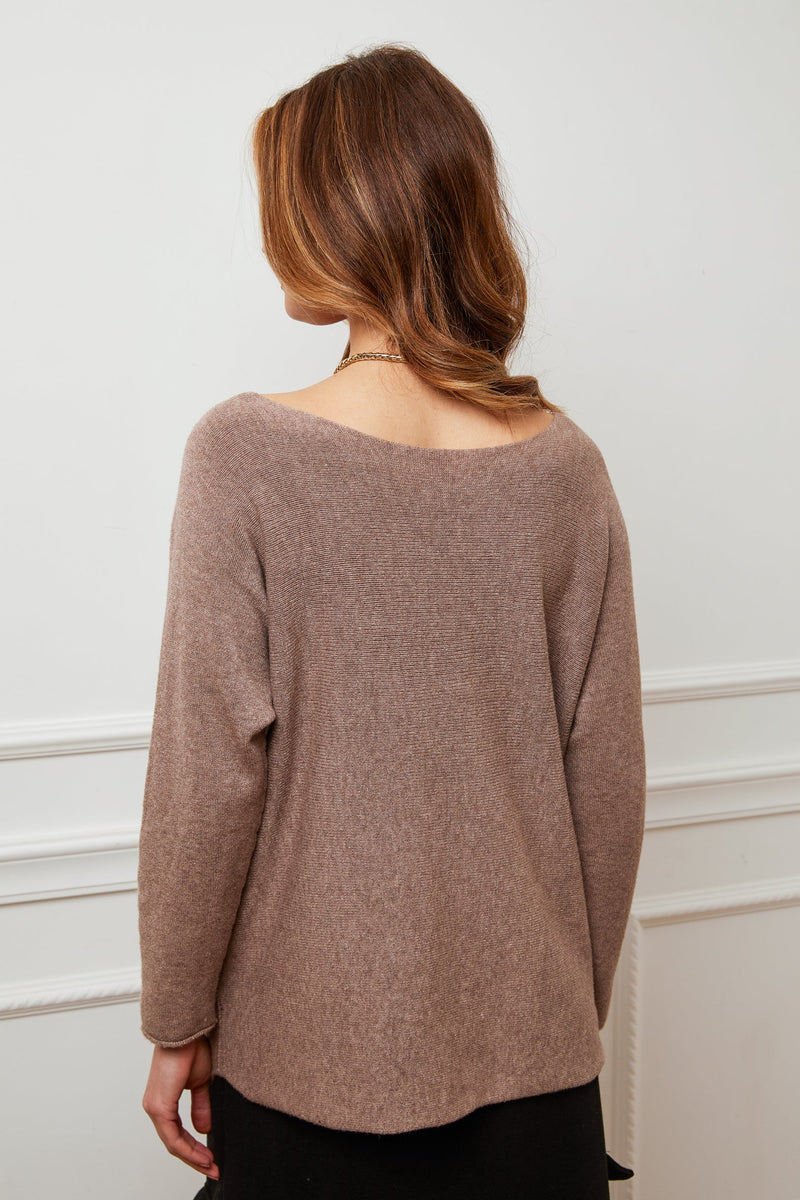Pull Jisele - Taupe