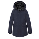 Schott - Parka À Capuche - Bleu Marine