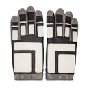 Gants Jl Bmx Cuir Doublés Soie - Noir/Tempete/White - Homme