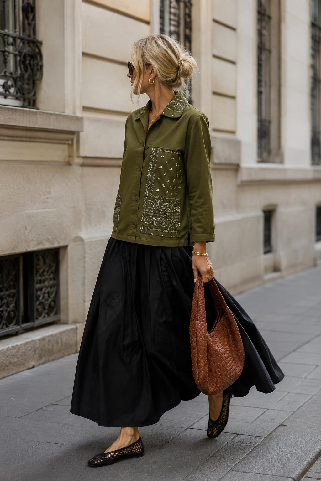 Veste Jo - Kaki