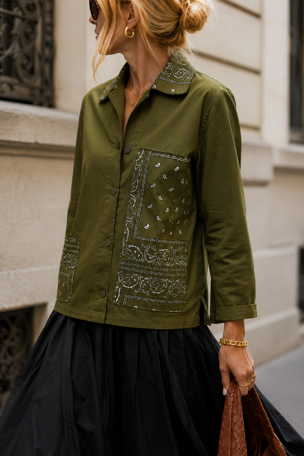Veste Jo - Kaki