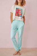 Pantalon Joanie - Menthe Douce