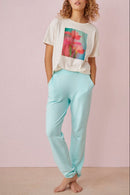 Pantalon Joanie - Menthe Douce