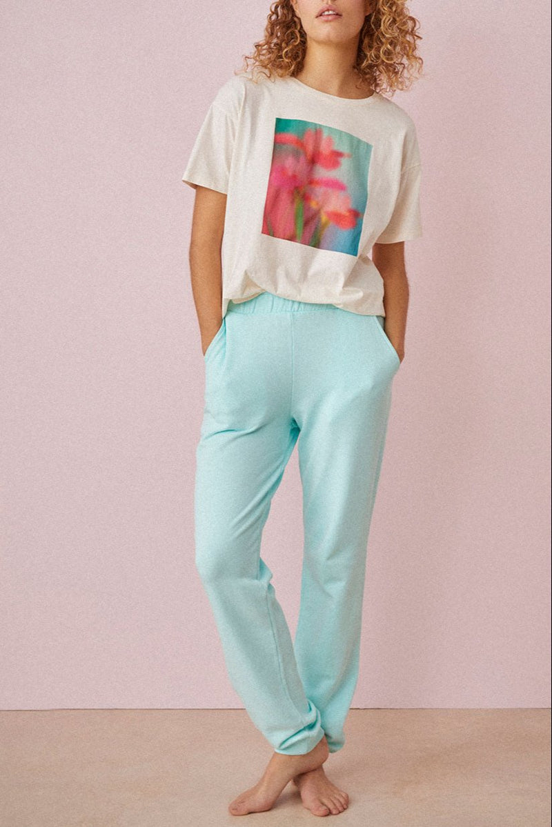 Pantalon Joanie - Menthe Douce