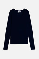 Pull Col V - Joan - Navy