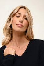 Jersey Cuello en V - Joan - Navy