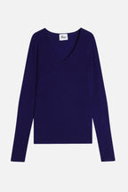 Pull Col V - Joan - Purple