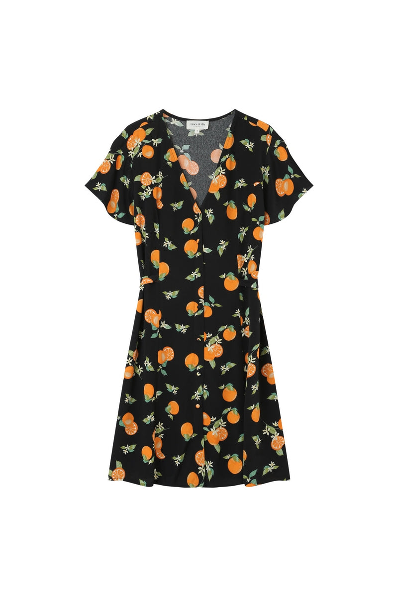 Robe Courte Jodie Noir