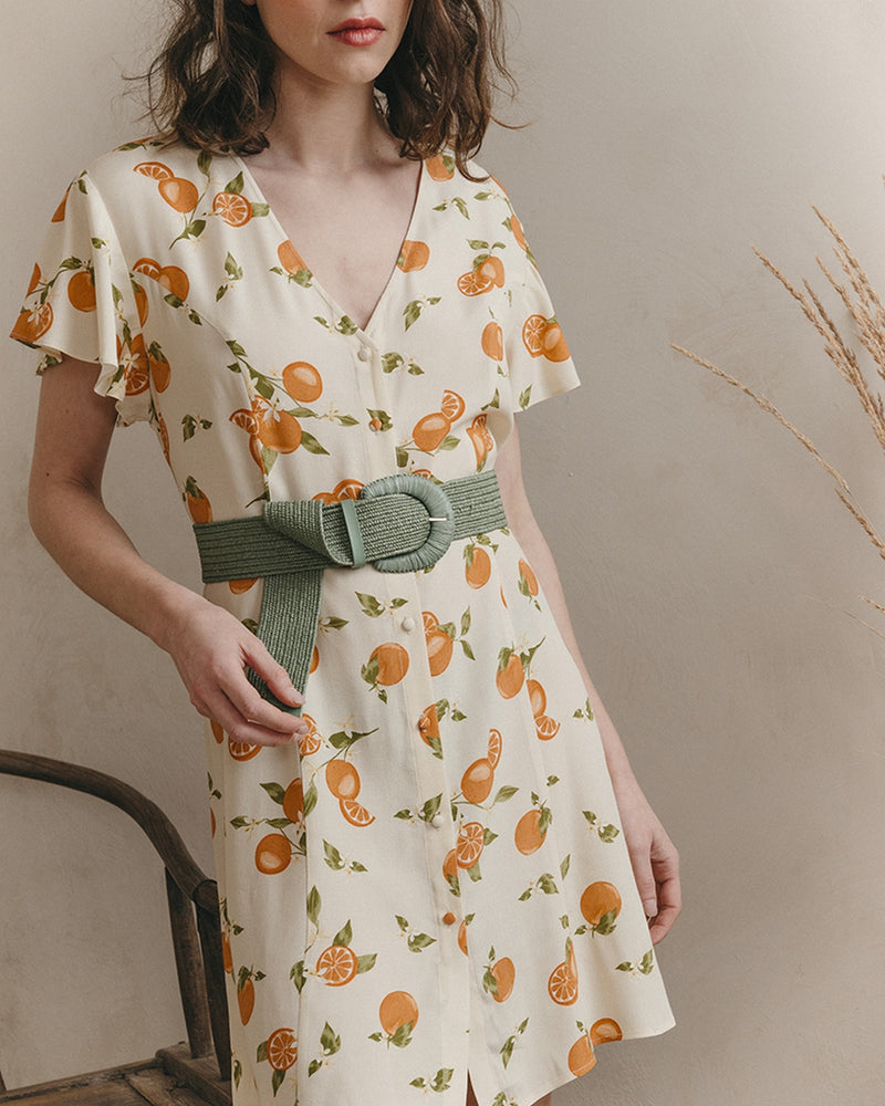 Vestido Corto Jodie Beige