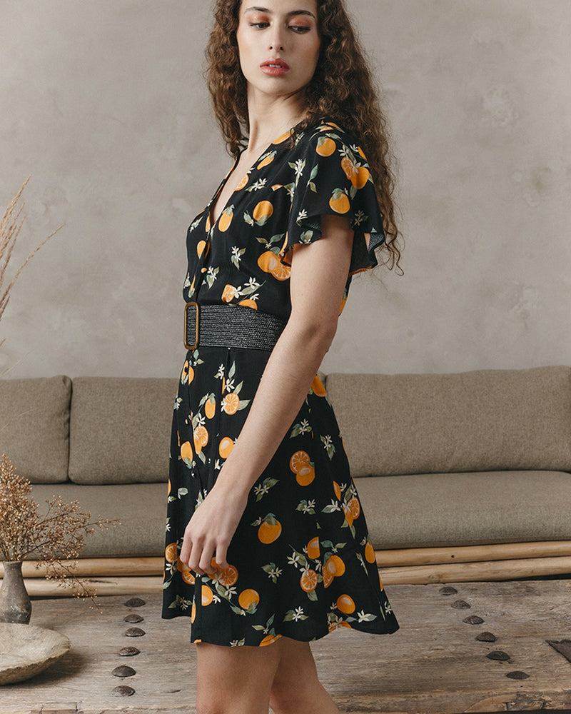 Robe Courte Jodie Noir