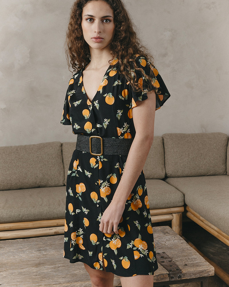 Robe Courte Jodie Noir