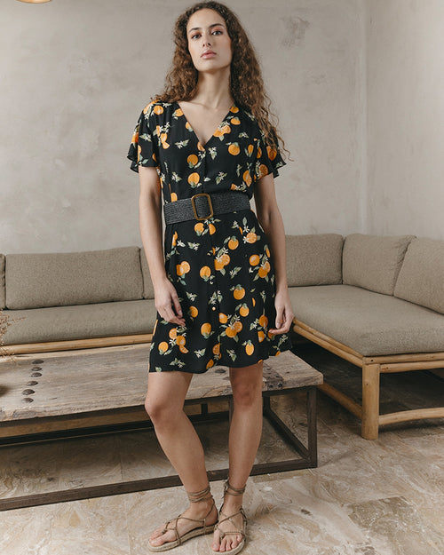 Robe Courte Jodie Noir