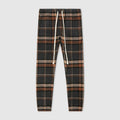 Pantalon Jogg Check - Moka - Mixte