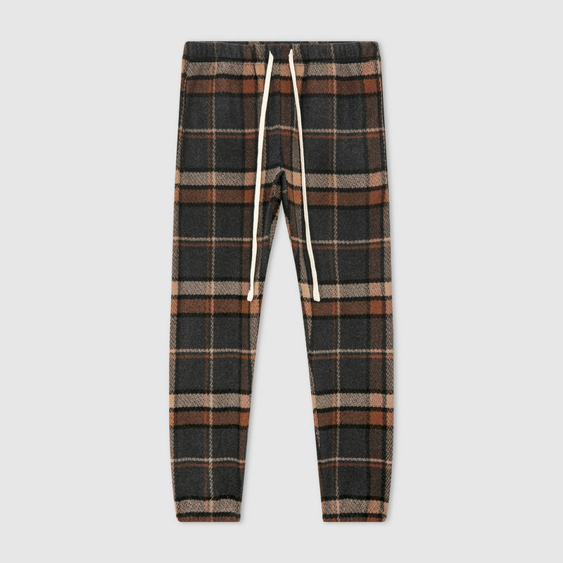 Sweet Pants - Pantalón Jogg Check - Moca - Mixto