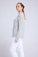 Chemise Boutonnée Femme Johanna - Gris Clair