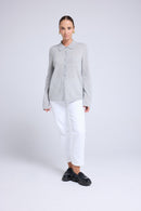 Chemise Boutonnée Femme Johanna - Gris Clair