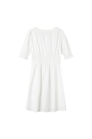 Robe Courte Joie Ecru