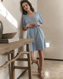 Robe Courte Joie Bleu