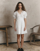 Robe Courte Joie Ecru