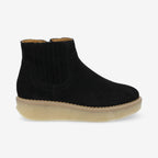 Pallas Zip Beetle W - Suede - Black