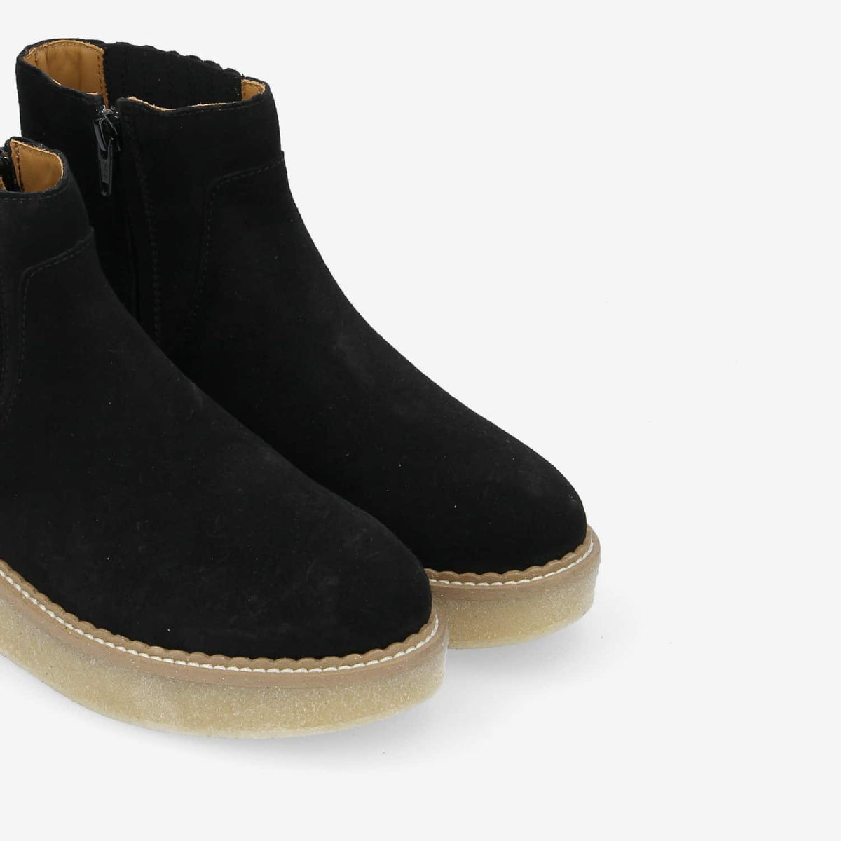 Pallas Zip Beetle W - Suede - Black