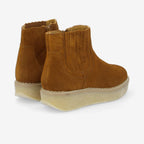 Pallas Zip Beetle W - Suede - Caramel