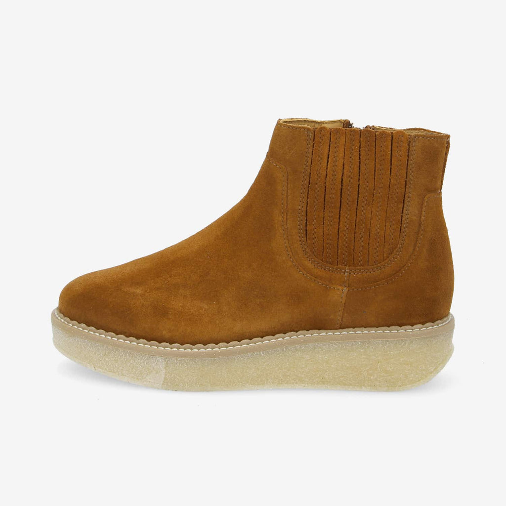 Pallas Zip Beetle W - Suede - Caramel
