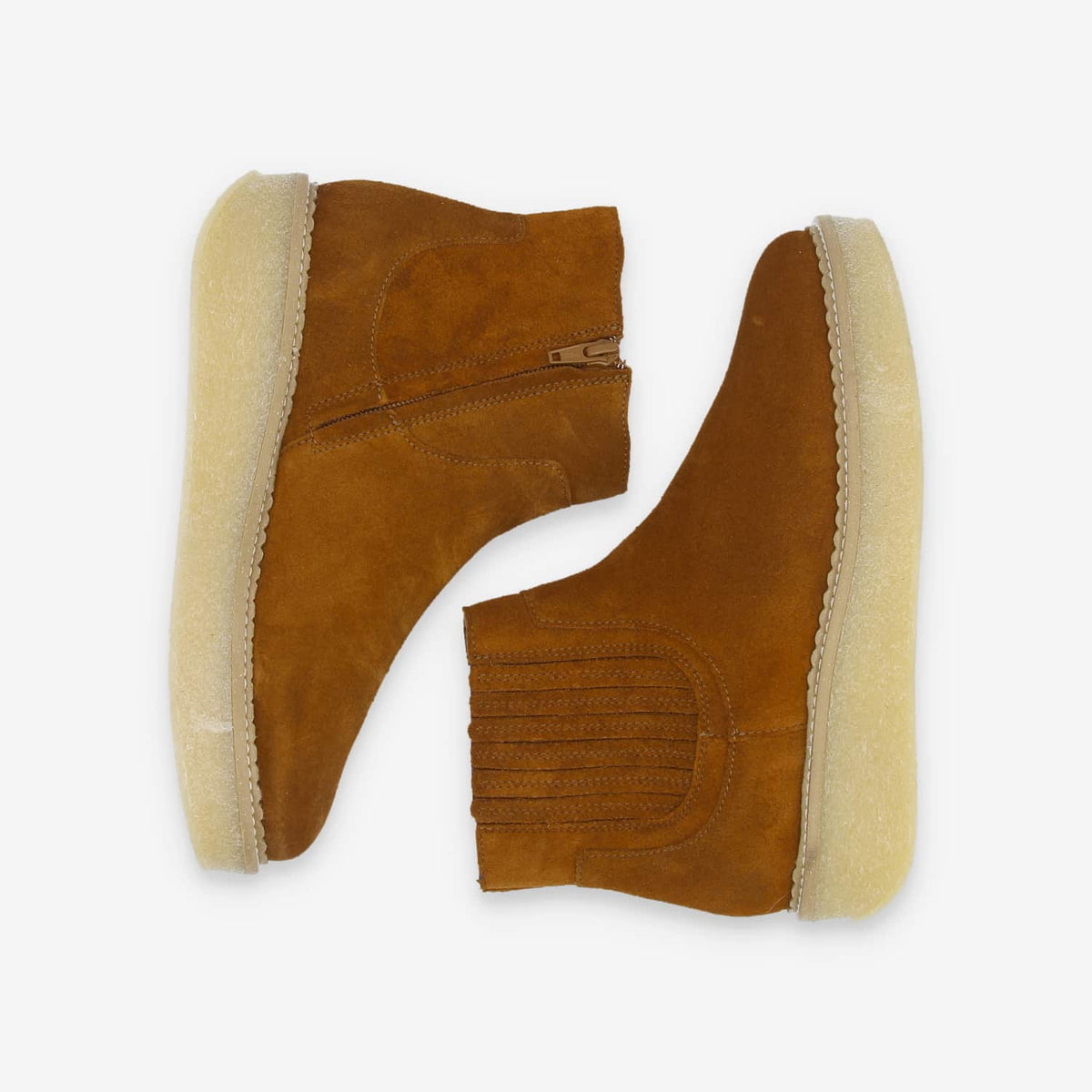 Pallas Zip Beetle W - Suede - Caramel