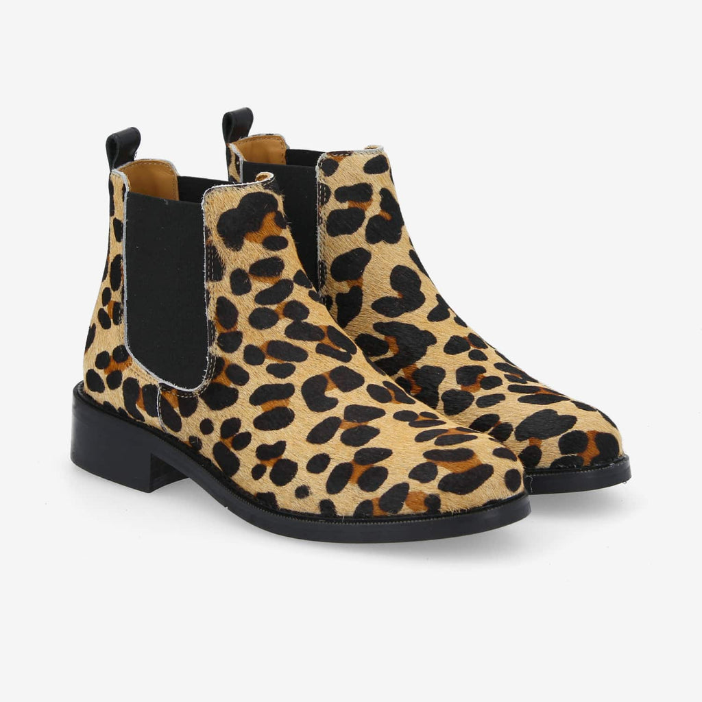 Candide Chelsea W - P.Animal/Nappa - Brown/Black