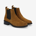 Candide Chelsea W - Suede - Cuoio