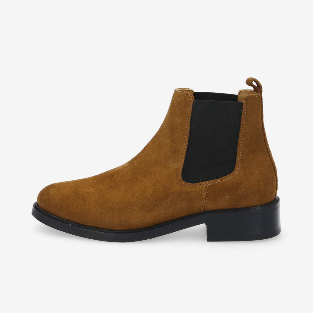 Candide Chelsea W - Suede - Cuoio