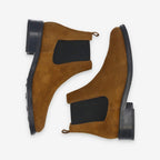 Candide Chelsea W - Suede - Cuoio