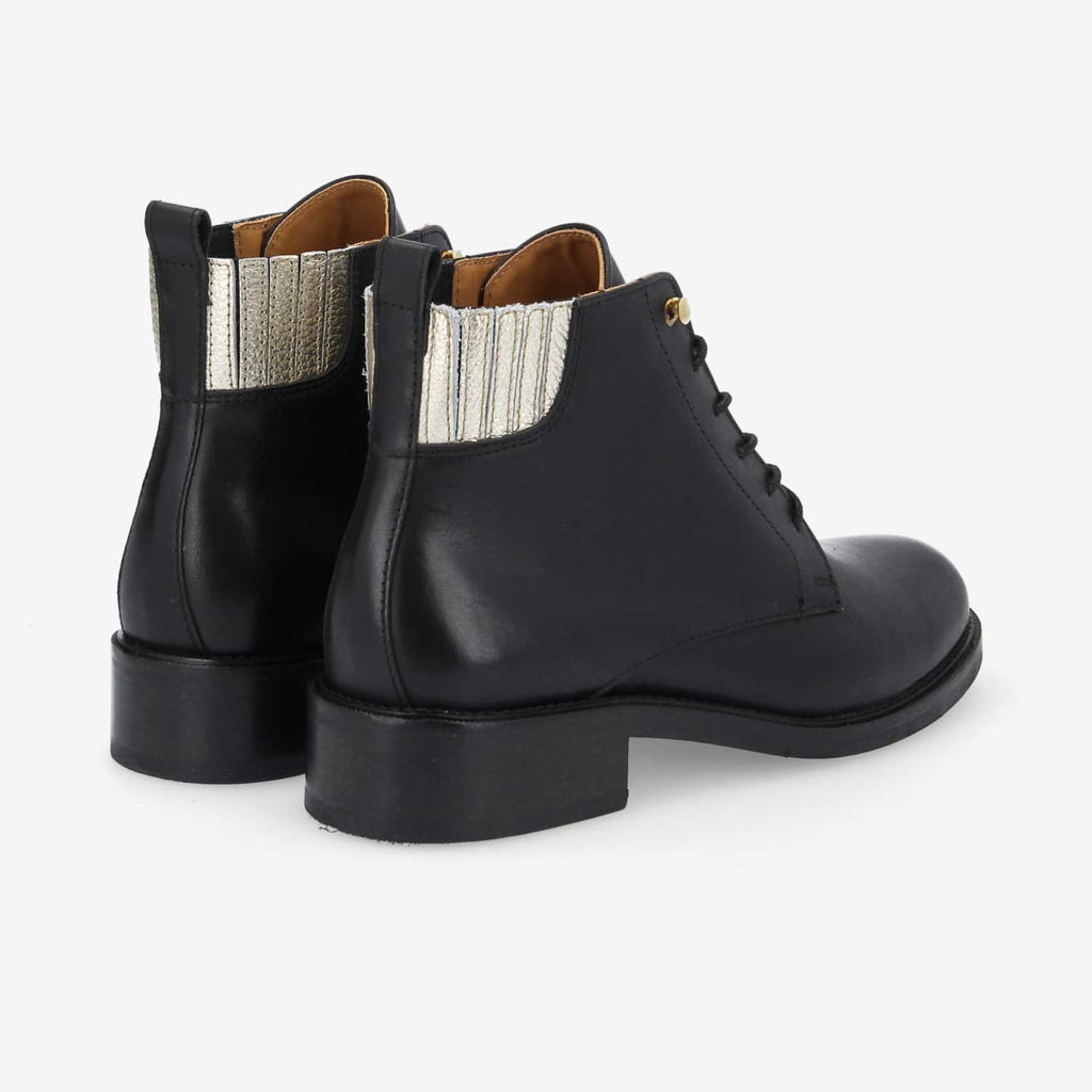 Candide Dst Boots W - Nappa/Futura - Black/Gold