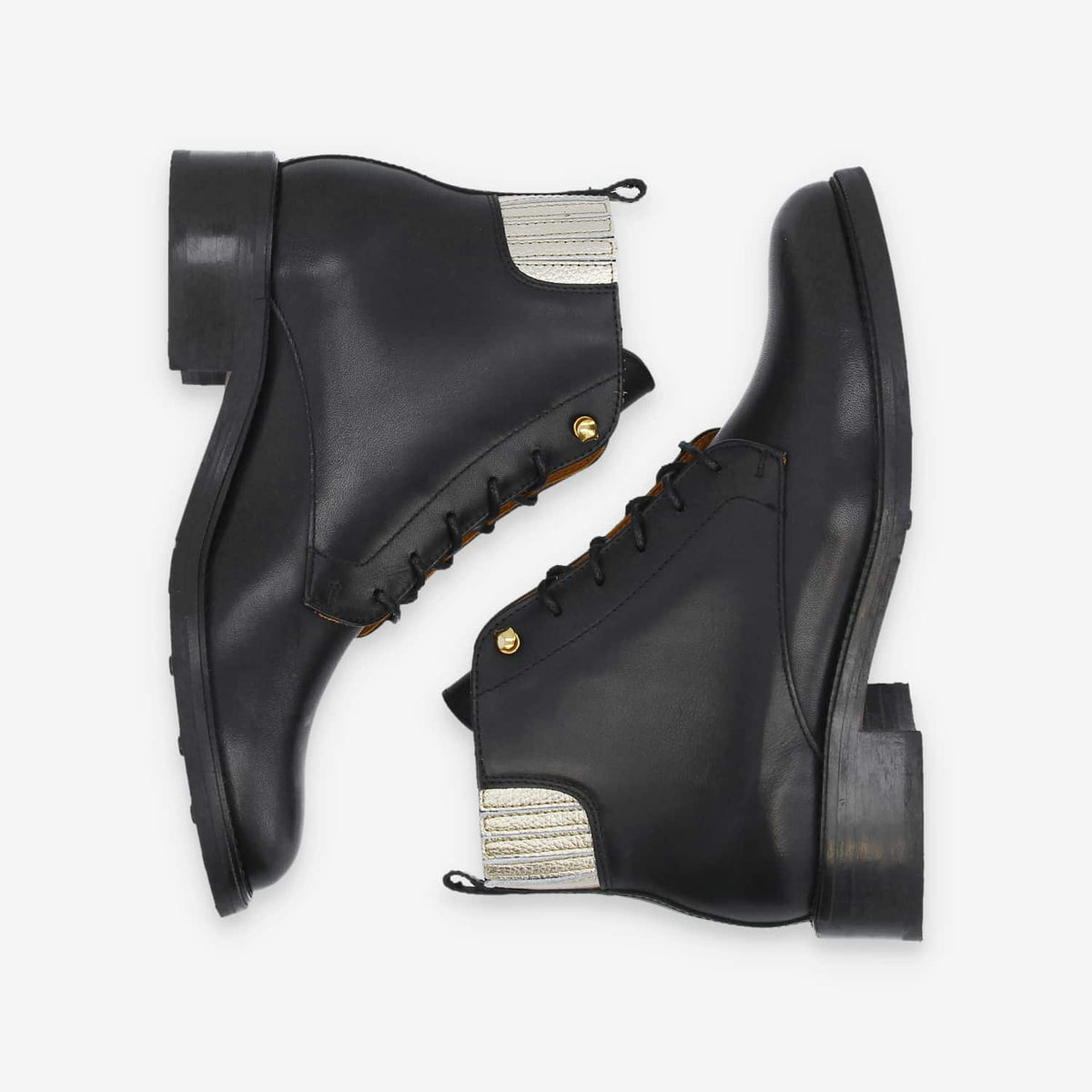 Candide Dst Boots W - Nappa/Futura - Black/Gold