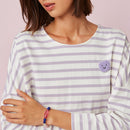 Jolise Sweatshirt - Jer Ecru/Crocus