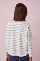 Jolise Sweatshirt - Jer Ecru/Crocus