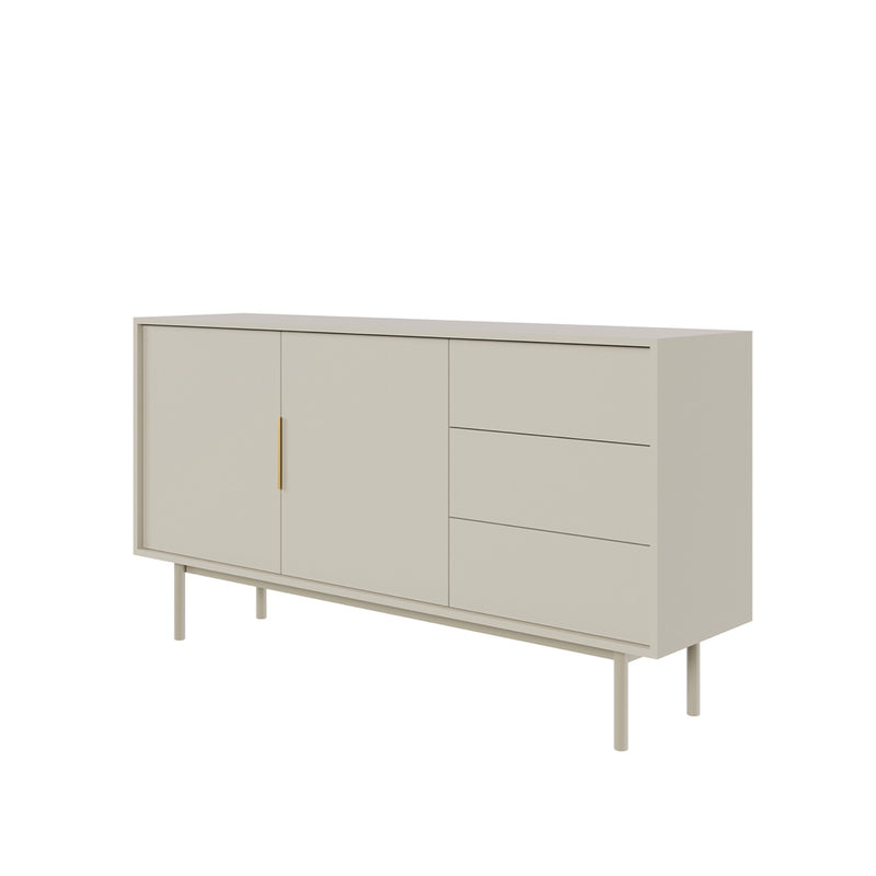 Buffet - Jona - Cachemire - 2 Portes 3 Tiroirs