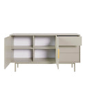 Buffet - Jona - Cachemire - 2 Portes 3 Tiroirs