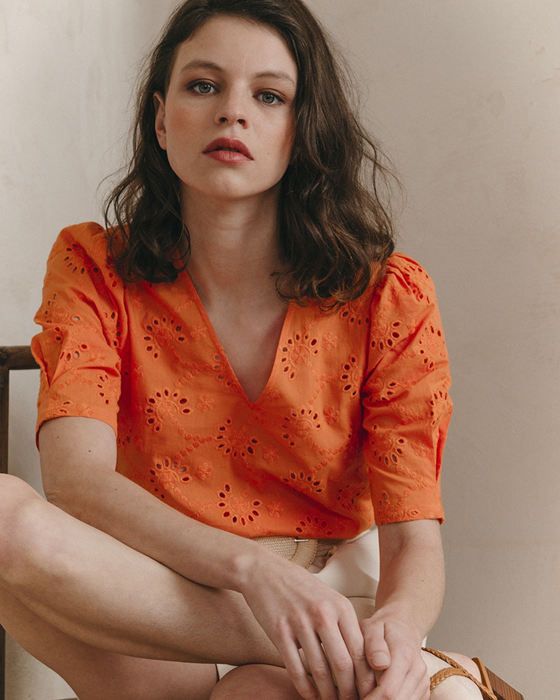 Blusa Jonas - Naranja